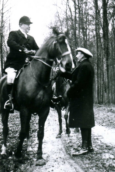 Le duc de Westminster et le prince Sturdza Don M. Berge